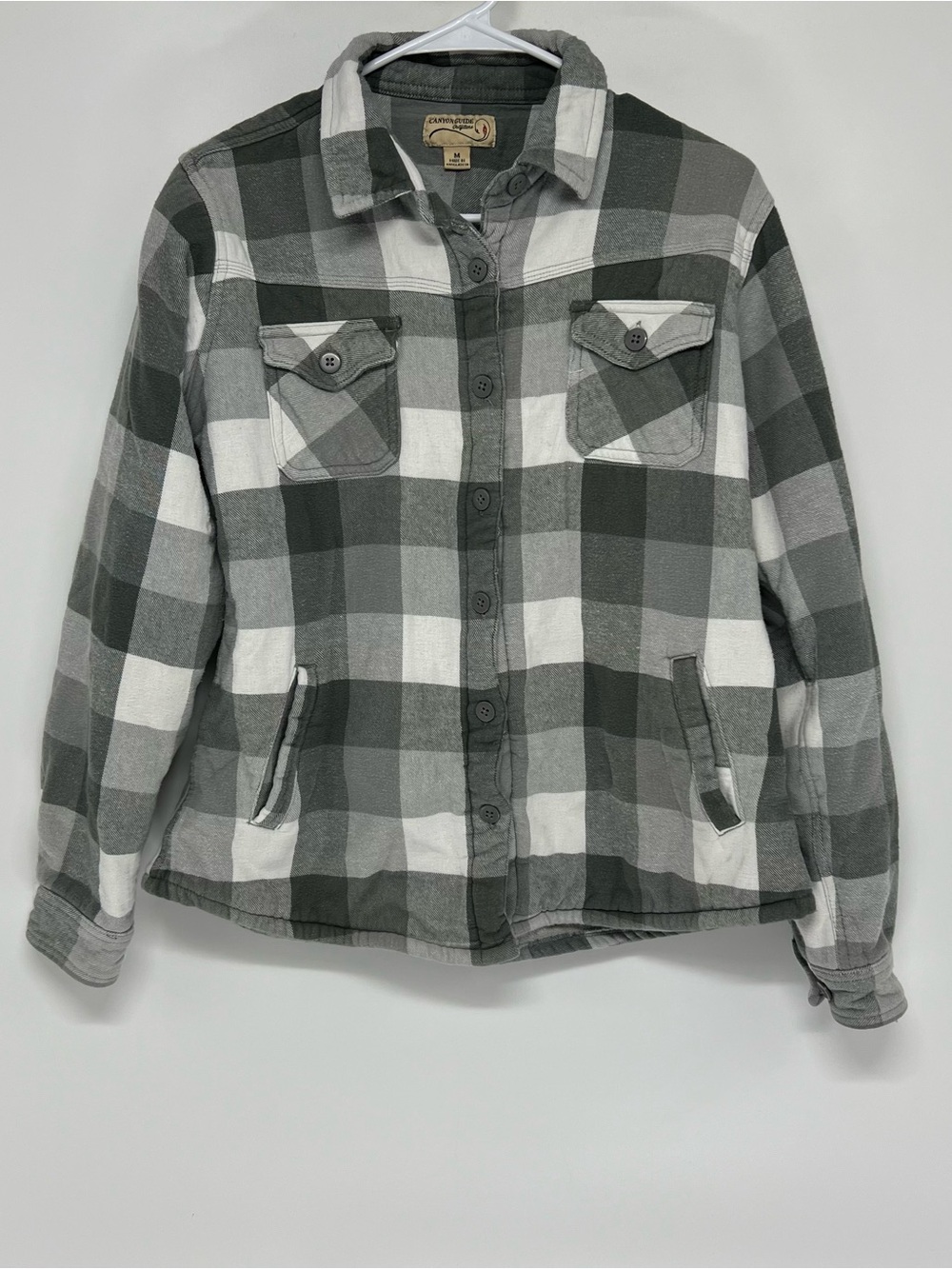 Canyon guide outfitters women’s flannel jacket medium